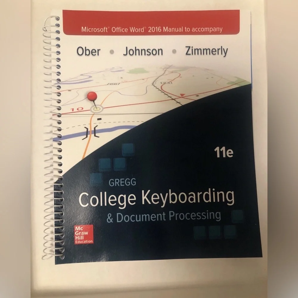 GREGG COLLEGE KEYBOARDING & DOCUMENT PROCESSING, GDP + By Ober Scot Ph.d. VG